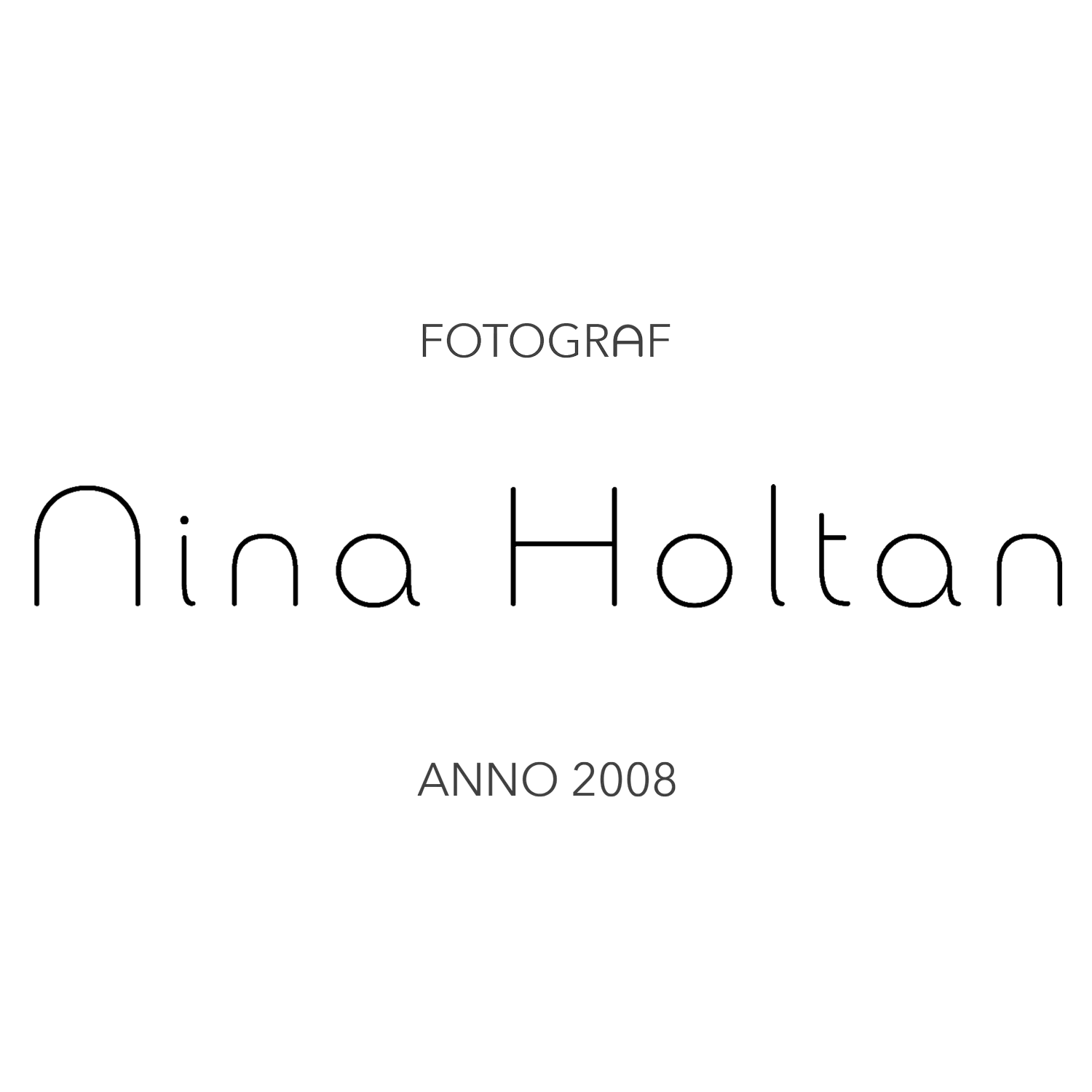 FOTOGRAF NINA HOLTAN