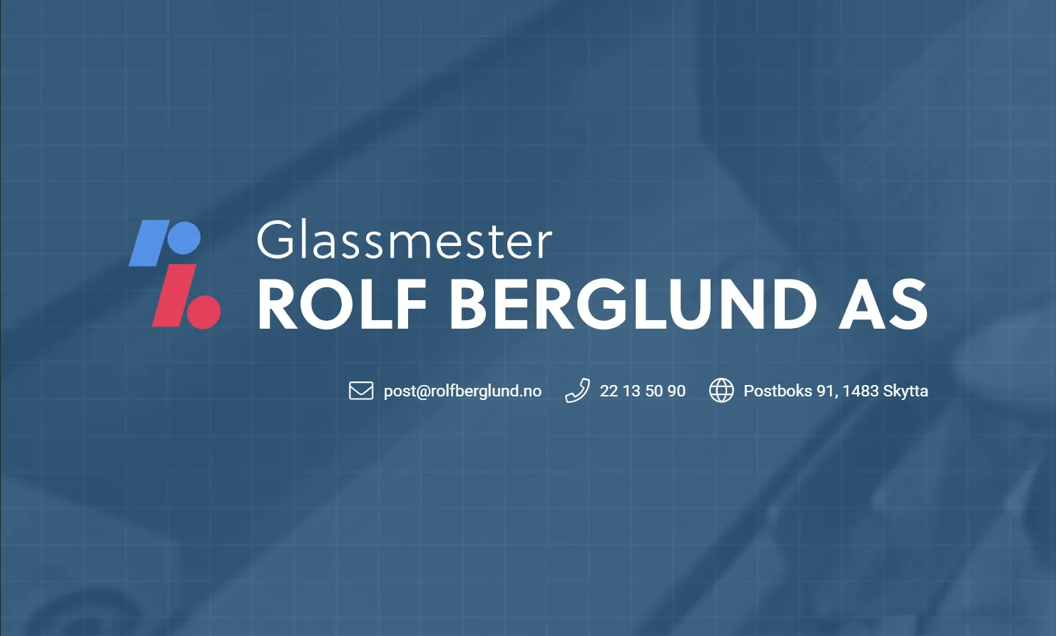 GLASSMESTER ROLF BERGLUND AS